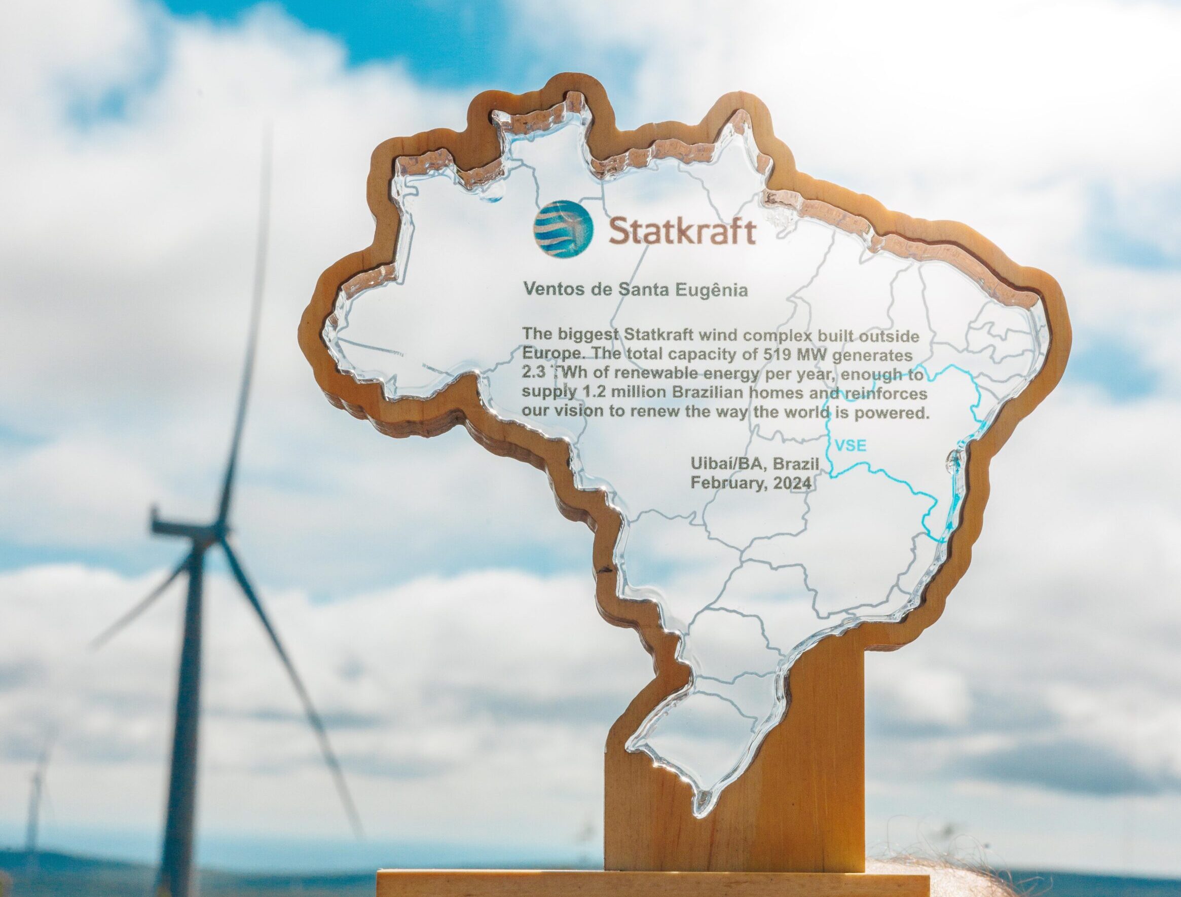 Inauguração do Parque Eólico Ventos de Santa Eugênia, Bahia – Statkraft